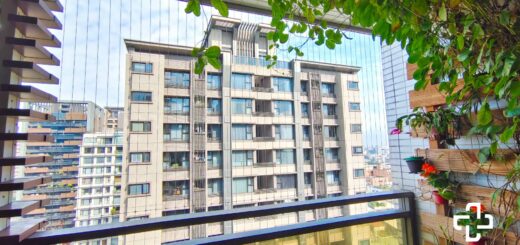 陽台隱形鐵窗橫式安裝